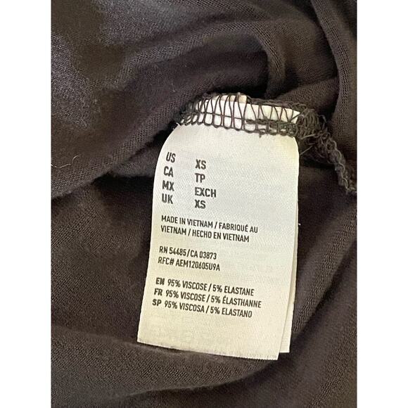 AEO American Eagle Outfitters Womens Soft & Sexy Tee Shirt Long Sleeves Gray XS‎ - Picture 6 of 8